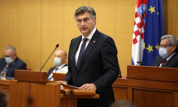 Parlament Chorwacji zatwierdził rząd premiera Andreja Plenkovicia