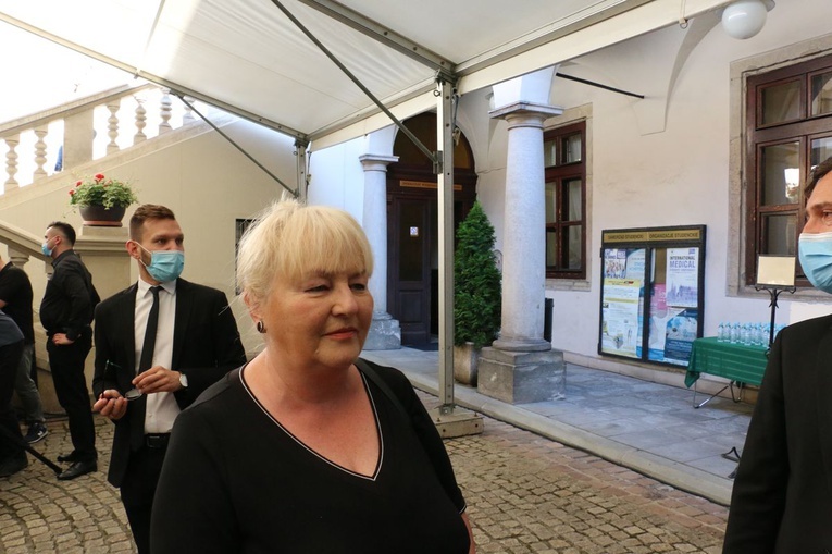 Uroczystości pogrzebowe prof. Franciszka Ziejki