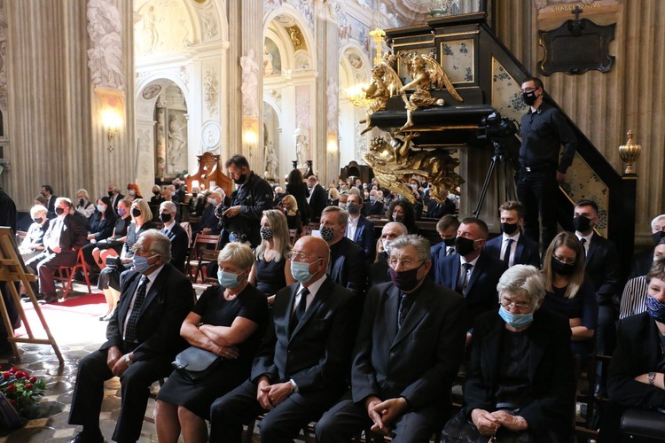 Uroczystości pogrzebowe prof. Franciszka Ziejki