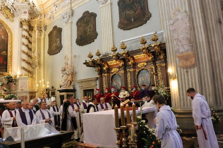 Uroczystości pogrzebowe prof. Franciszka Ziejki