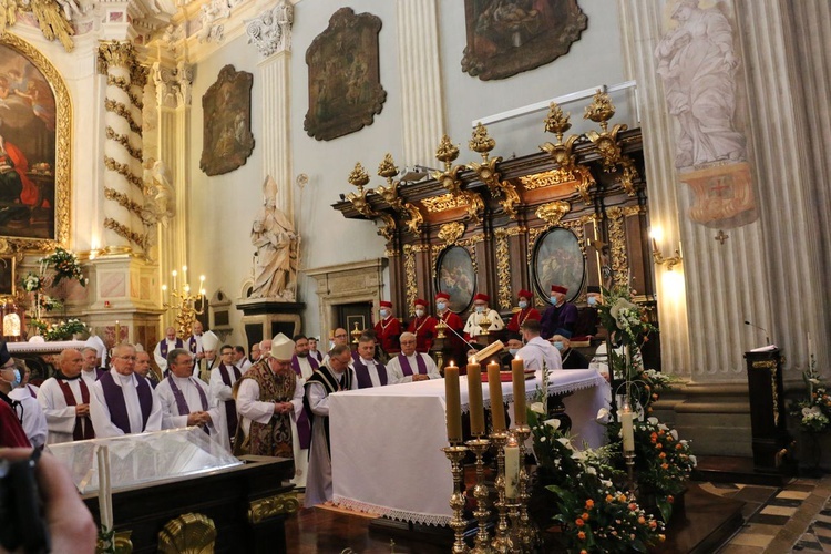 Uroczystości pogrzebowe prof. Franciszka Ziejki