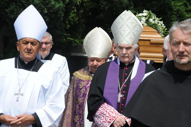 Uroczystości pogrzebowe prof. Franciszka Ziejki - cz. 2