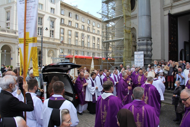 Pożegnanie ostatniego kapelana Prymasa Wyszyńskiego 