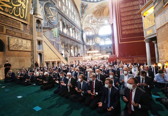 Chrześcijanie nie rezygnują z Hagia Sophia