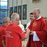 Pielgrzymka honorowych dawców krwi i szpiku kostnego do Łagiewnik