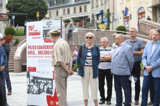 Bielska wystawa IPN na 40. rocznicę powstania "Solidarności" - 2020