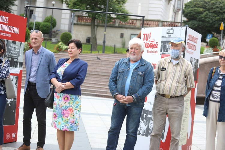 Bielska wystawa IPN na 40. rocznicę powstania "Solidarności" - 2020