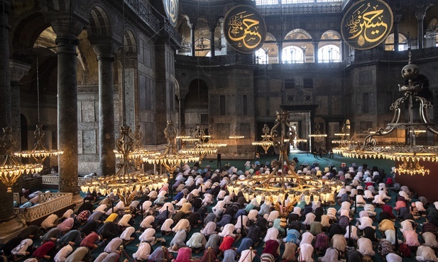 Przekształcenie Hagia Sophia w meczet pogłębiło podział międzyreligijny