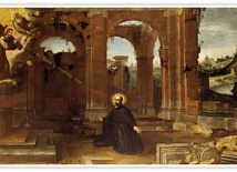 Autor nieznany "Wizja św. Ignacego Loyoli" olej na płótnie, 1622–1630, kolekcja prywatna