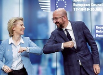 Ursula von der Leyen  i Charles Michel.