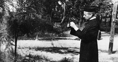 Ks. Stefan Wyszyński w Laskach.