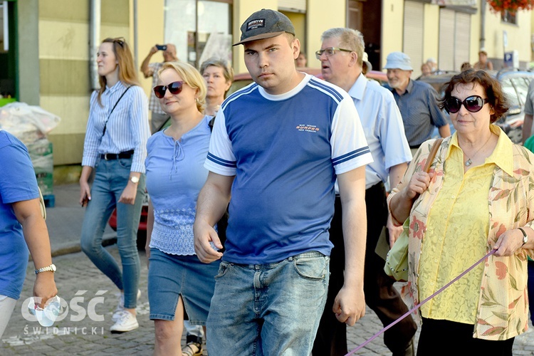 Pożegnanie pieszych pątników pieszej pielgrzymki na Jasną Górę