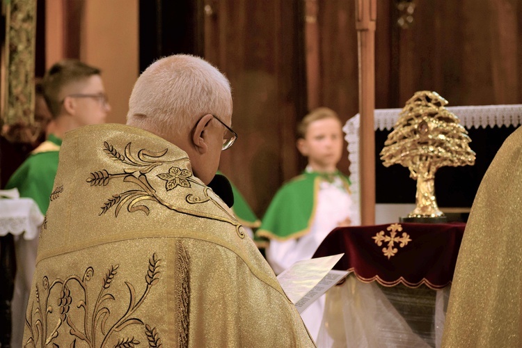 Relikwie św. Szabrela u Kazimierza w Nowym Sączu