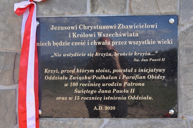 Krzyż w Obidzy