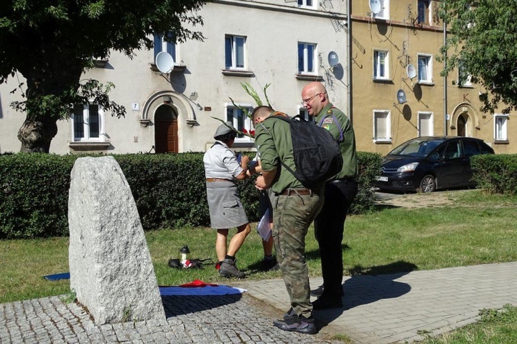 Harcerze ze Wschowy uczcili Powstańców Warszawskich