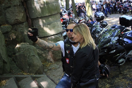 Pielgrzymka motocyklistów na Górę Świętej Anny