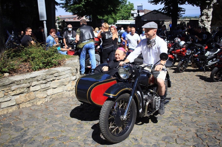 Pielgrzymka motocyklistów na Górę Świętej Anny