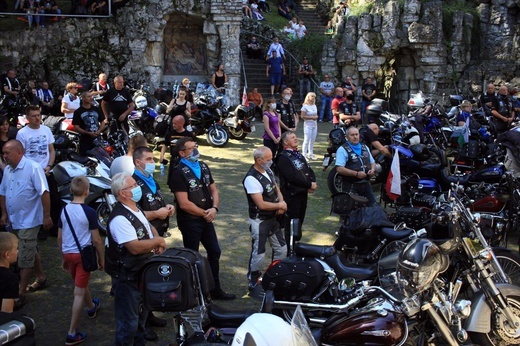 Pielgrzymka motocyklistów na Górę Świętej Anny
