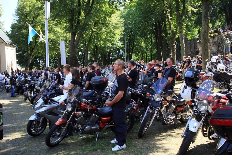 Pielgrzymka motocyklistów na Górę Świętej Anny