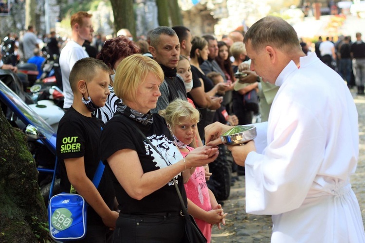 Pielgrzymka motocyklistów na Górę Świętej Anny