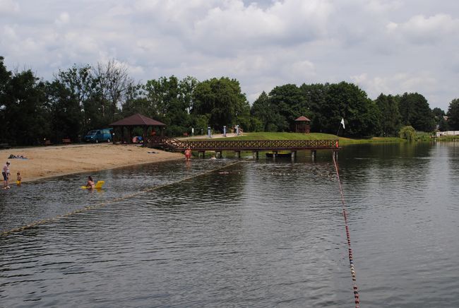 Zaklików. Wypoczynek nad zalewem