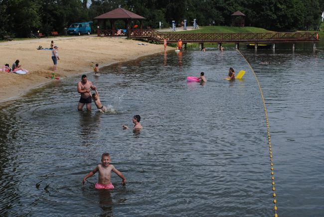 Zaklików. Wypoczynek nad zalewem