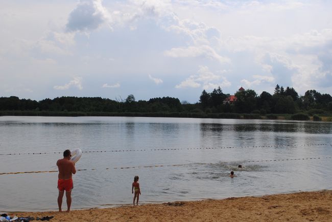 Zaklików. Wypoczynek nad zalewem