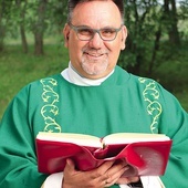 ◄	Pan Jacek na co dzień posługuje w parafii  św. Wojciecha w Olsztynie.
