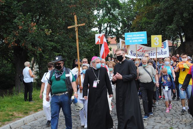 Sandomierz. Pielgrzymka na Jasną Górę