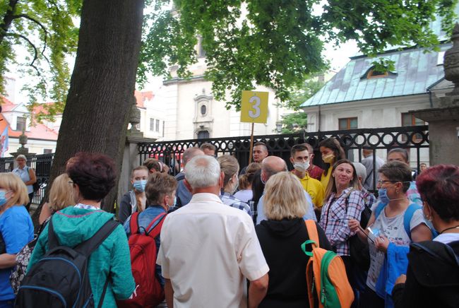 Sandomierz. Pielgrzymka na Jasną Górę