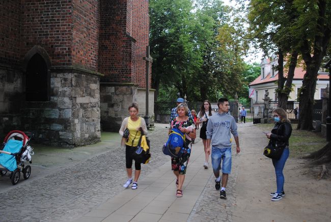 Sandomierz. Pielgrzymka na Jasną Górę