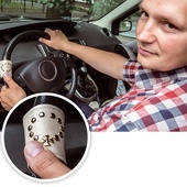 Tworząc różaniec na kierownicę, Marek Kosykowski rozwiązał przede wszystkim swoje problemy z modlitwą.