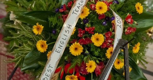 Pożegnanie Mirosławy Landowskiej