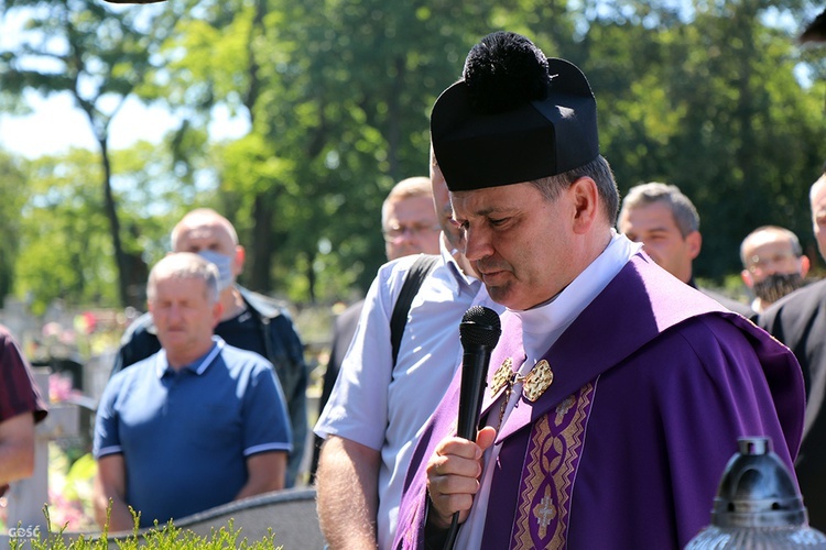 Pogrzeb Stanisława Rondzistego, nadzwyczajnego szafarza