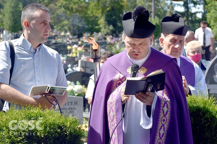 Pogrzeb Stanisława Rondzistego, nadzwyczajnego szafarza