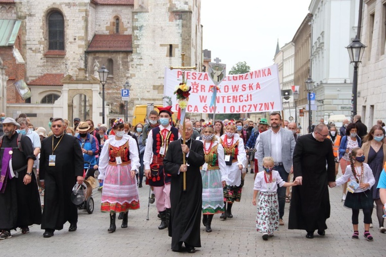 40. Piesza Pielgrzymka Krakowska wyruszyła z Wawelu na Jasną Górę