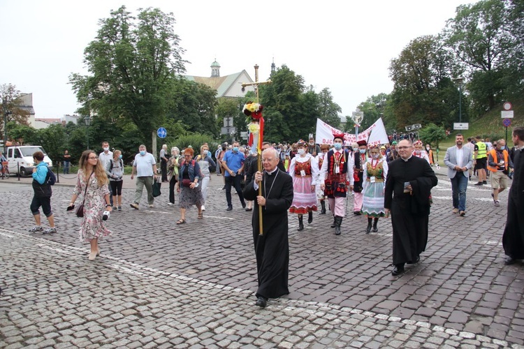 Rozpoczęcie 40. Pieszej Pielgrzymki Krakowskiej - cz. 1