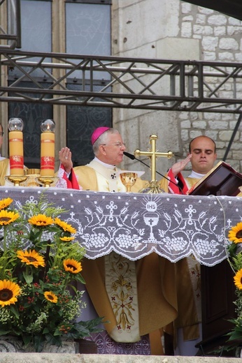 Rozpoczęcie 40. Pieszej Pielgrzymki Krakowskiej - cz. 1