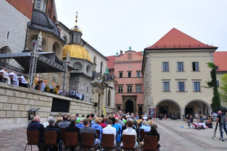 Rozpoczęcie 40. Pieszej Pielgrzymki Krakowskiej - cz. 2