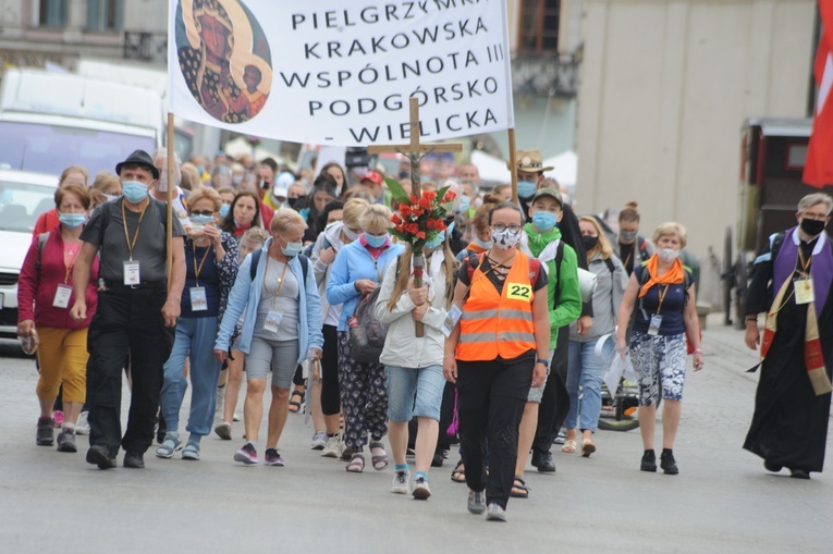 Rozpoczęcie 40. Pieszej Pielgrzymki Krakowskiej - cz. 2