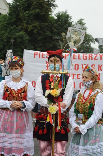 Rozpoczęcie 40. Pieszej Pielgrzymki Krakowskiej - cz. 2