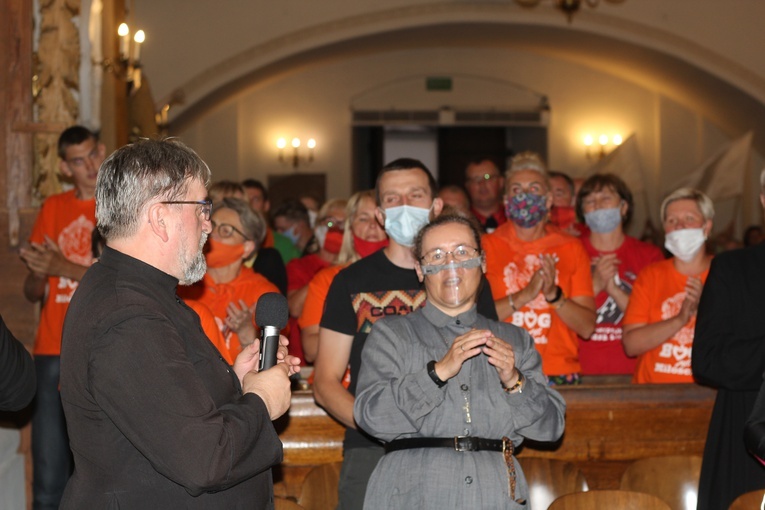 ŁPPM na Jasną Górę - Apel w lowickiej katedrze.