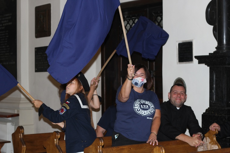 ŁPPM na Jasną Górę - Apel w lowickiej katedrze.