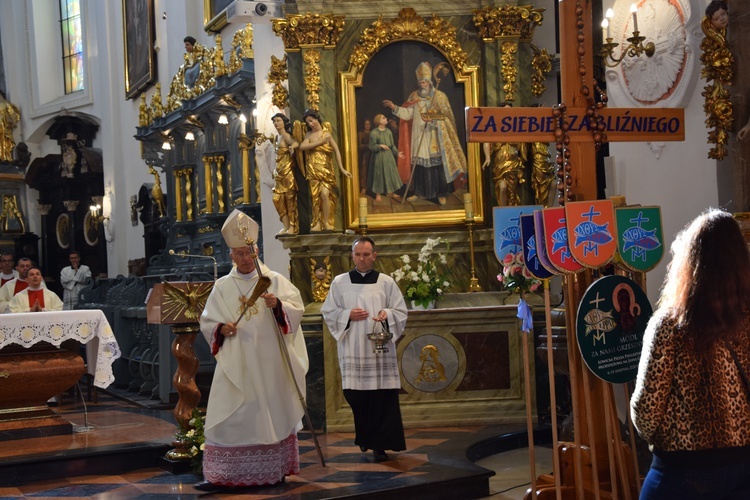 ŁPPM na Jasną Górę - Msza św. w Łowiczu