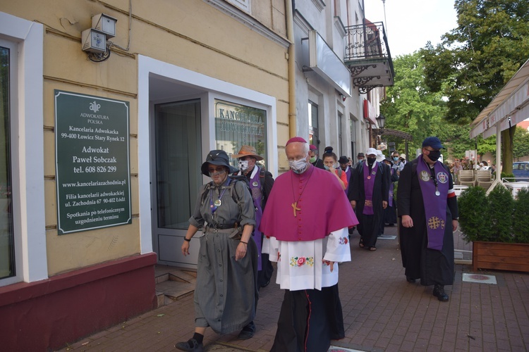 ŁPPM na Jasną Górę - Msza św. w Łowiczu