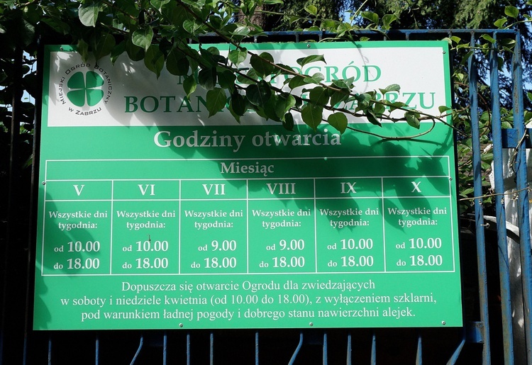 Ogród botaniczny w Zabrzu