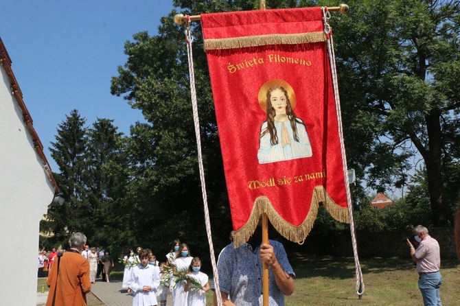 Odpust w sanktuarium św. Filomeny w Gniechowicach