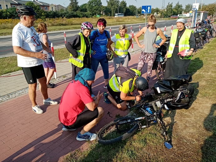 Drugiego dnia miała miejsce mała awaria. 