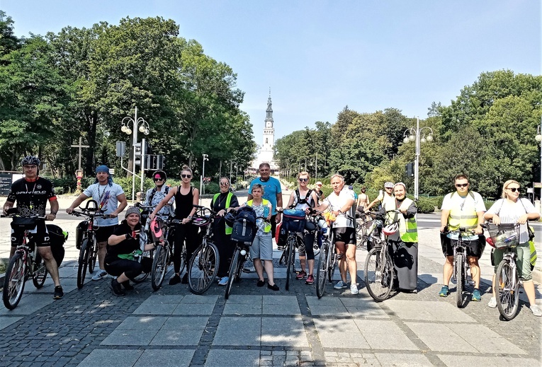 Ostatniego dnia pielgrzymki do przejechania zostało ok. 35 km.