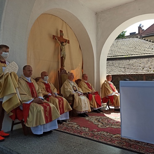 Zakończenie odpustu u Przemienionego w Nowym Sączu